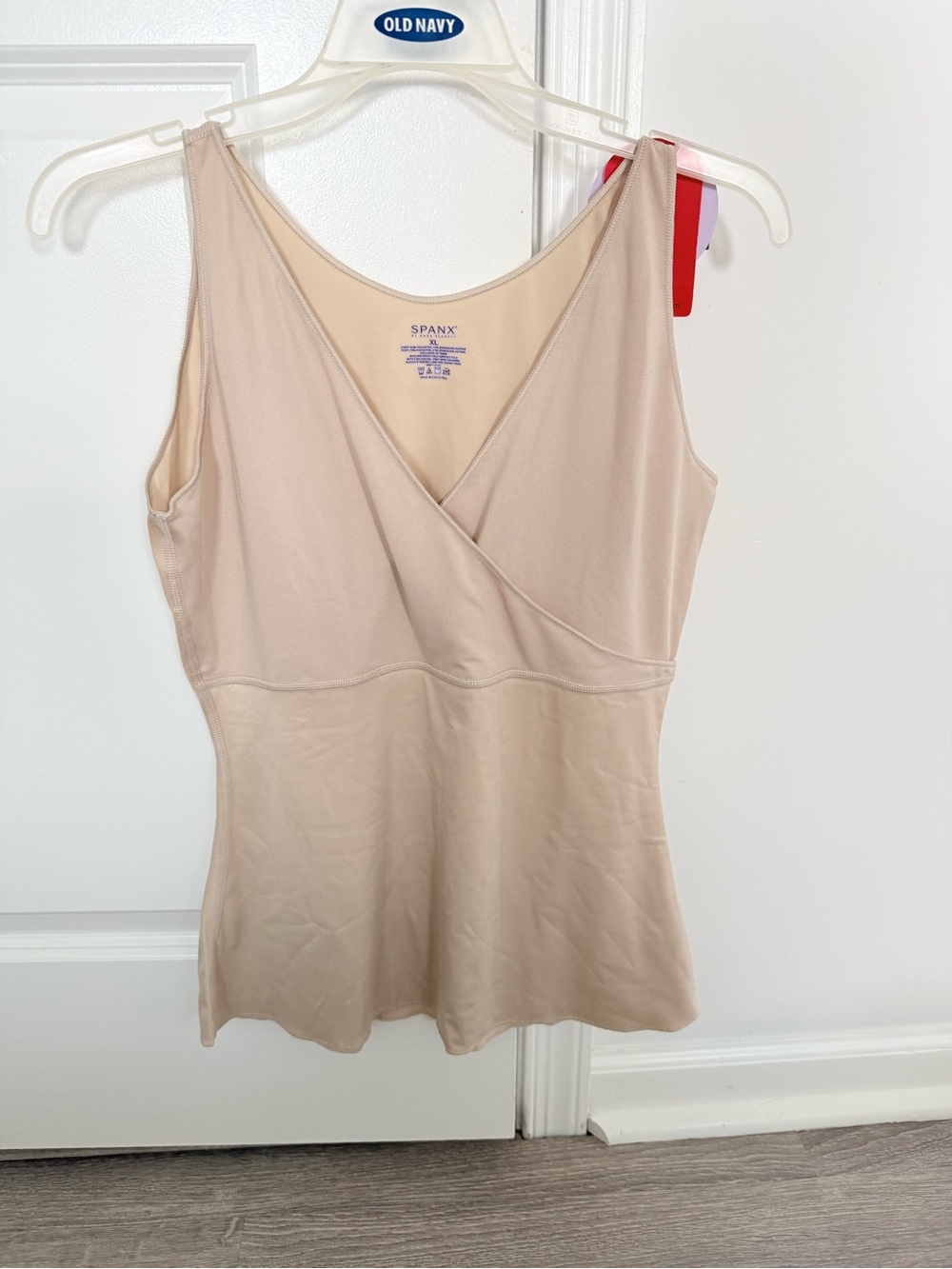 Spanx Nude Criss Cross Cami- XL NWT